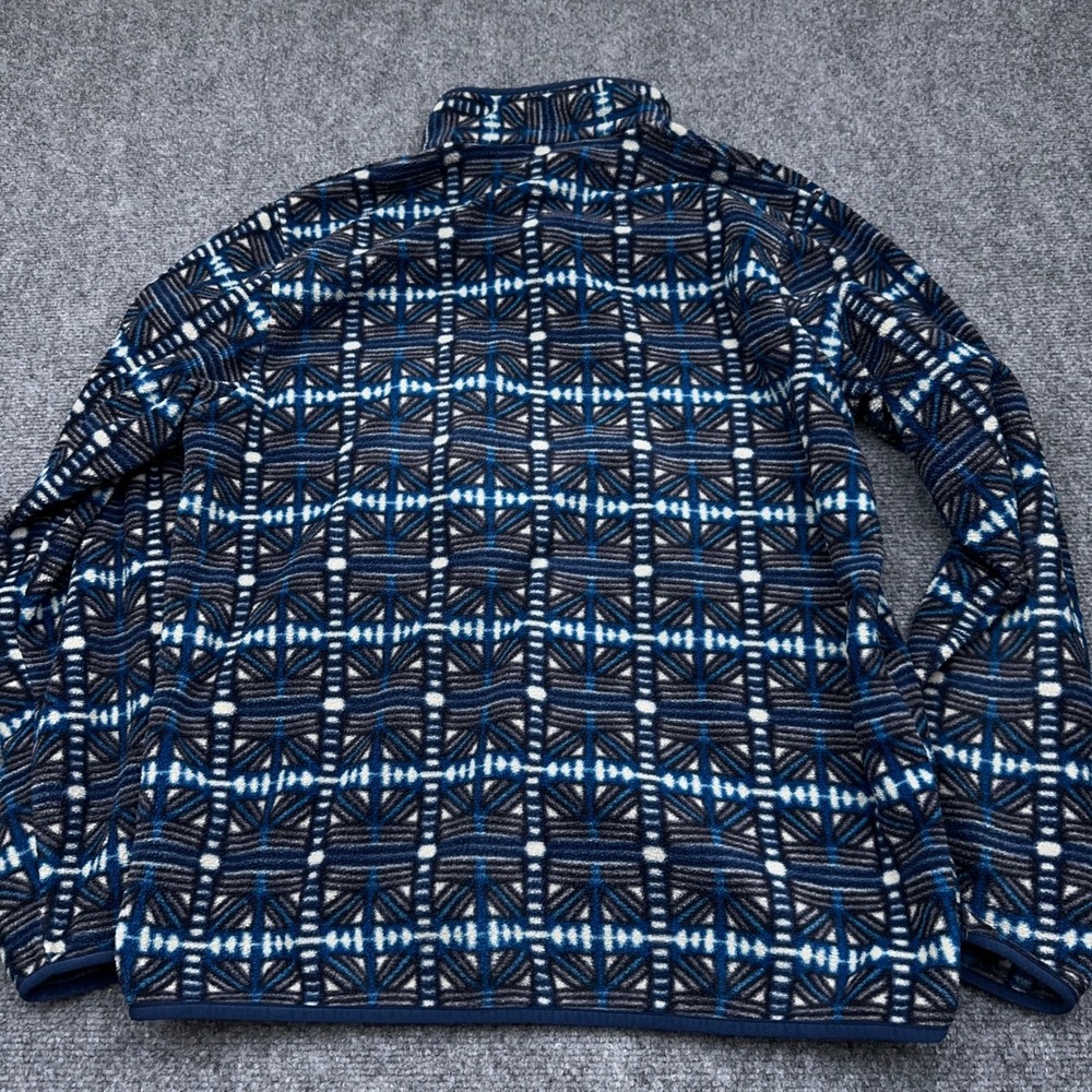 Patagonia Lightweight Synchilla Snap-T Pullover Men's L Snow Beam Dark Natural - Picture 9 of 10